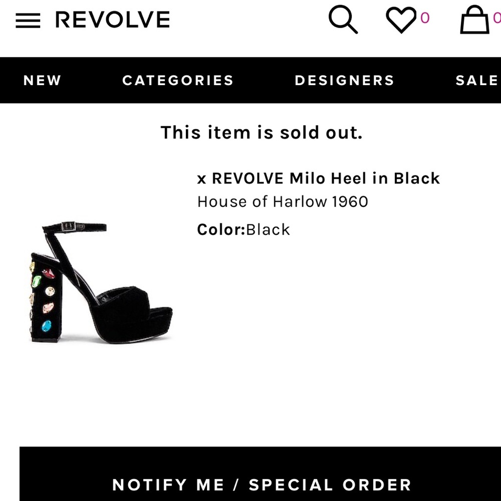 House of Harlow Shoes